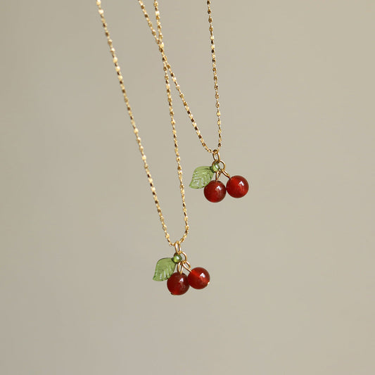 Cherry Nacklece | front view