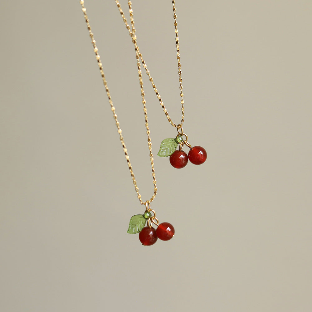 Cherry Nacklece | front view