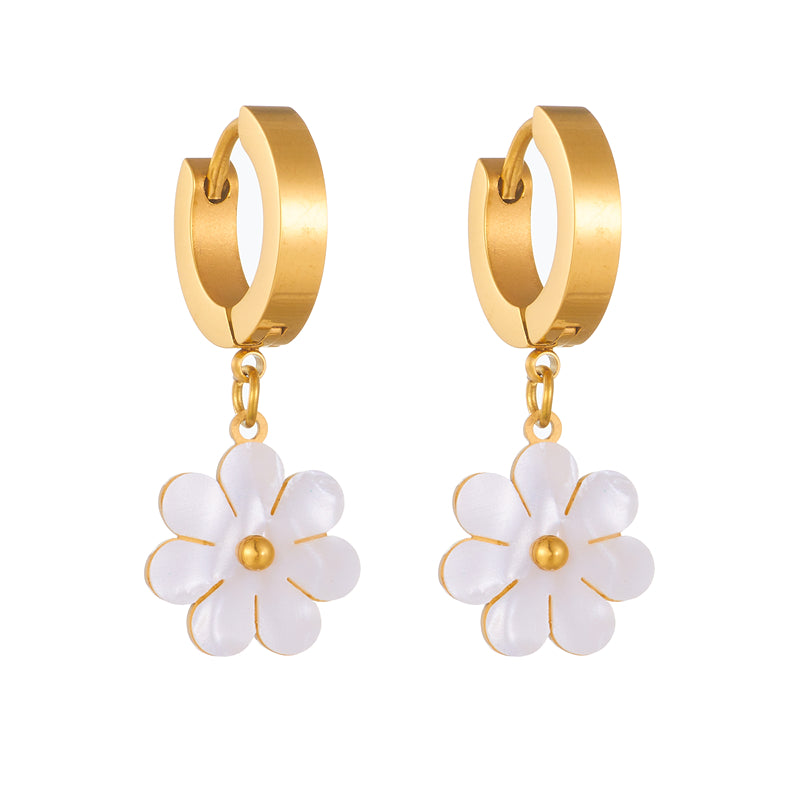 Daisy Charm Double Layer Necklace