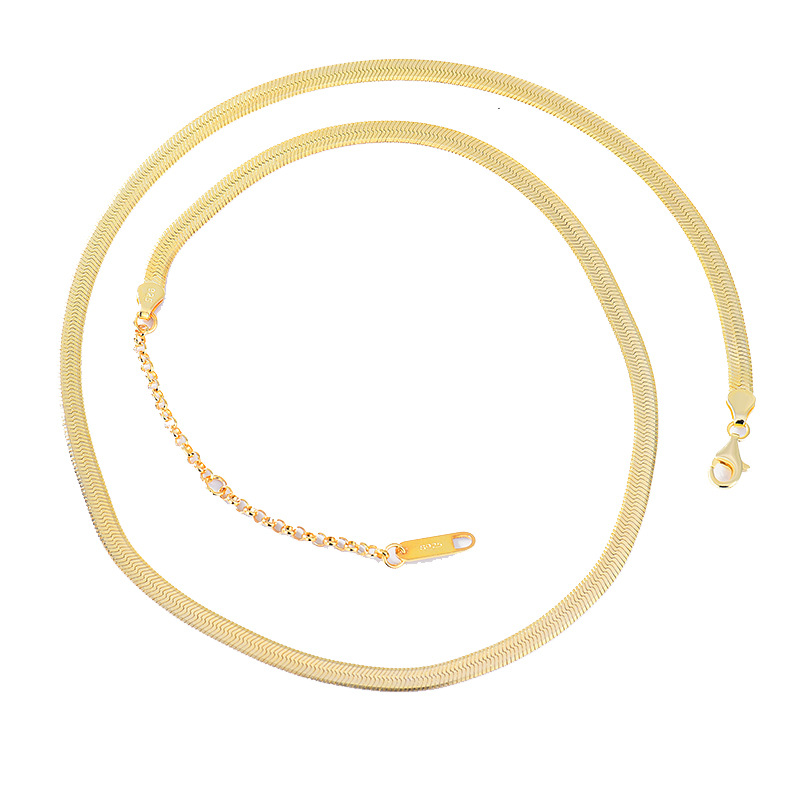 The Aurelia Herringbone Necklace - Image 7